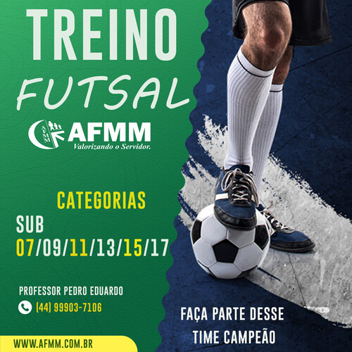 Treino de Futsal