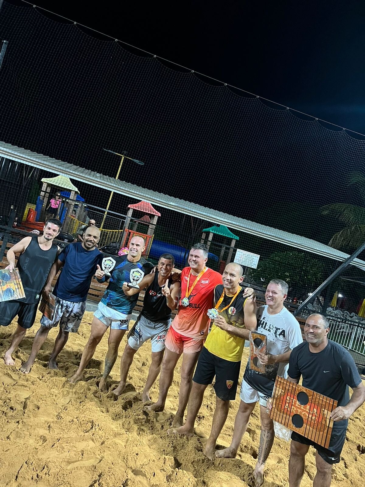 Final de semana movimentada com o Torneio Interno de Futev�lei