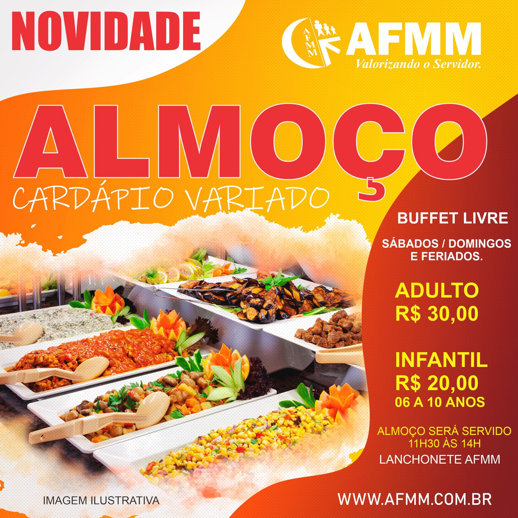 Almo�o na Lanchonete