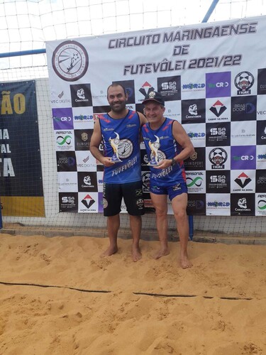 Neverton e Z� Marasca, Du e Cesinha, Tigre e Paulo Piga fazem bonito e conquistam p�dio na 1� Etapa do Circuito Maringaense de Futev�lei