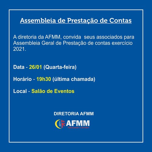 Convoca��o aos Associados