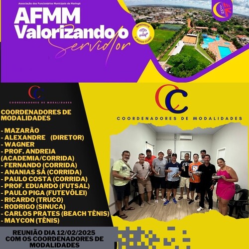 Coordenadores de Esportes