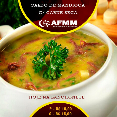 Caldo do dia