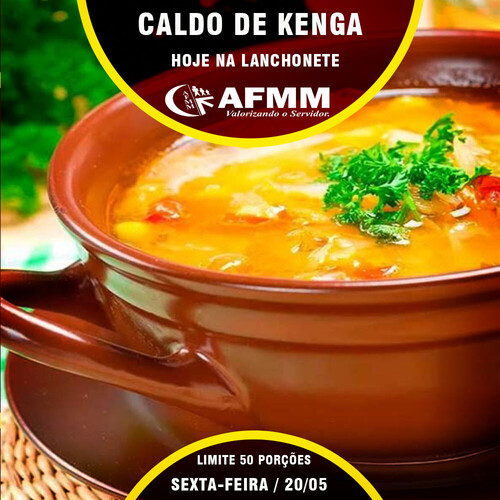Caldo do dia
