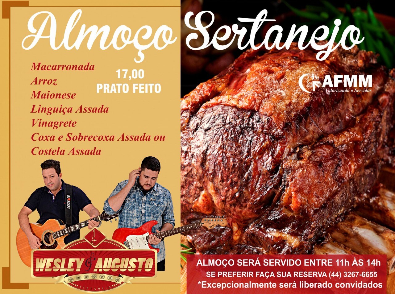 Domingo (22) almo�o especial de fim de ano