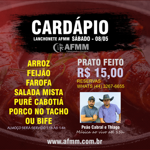 Almo�o na Lanchonete