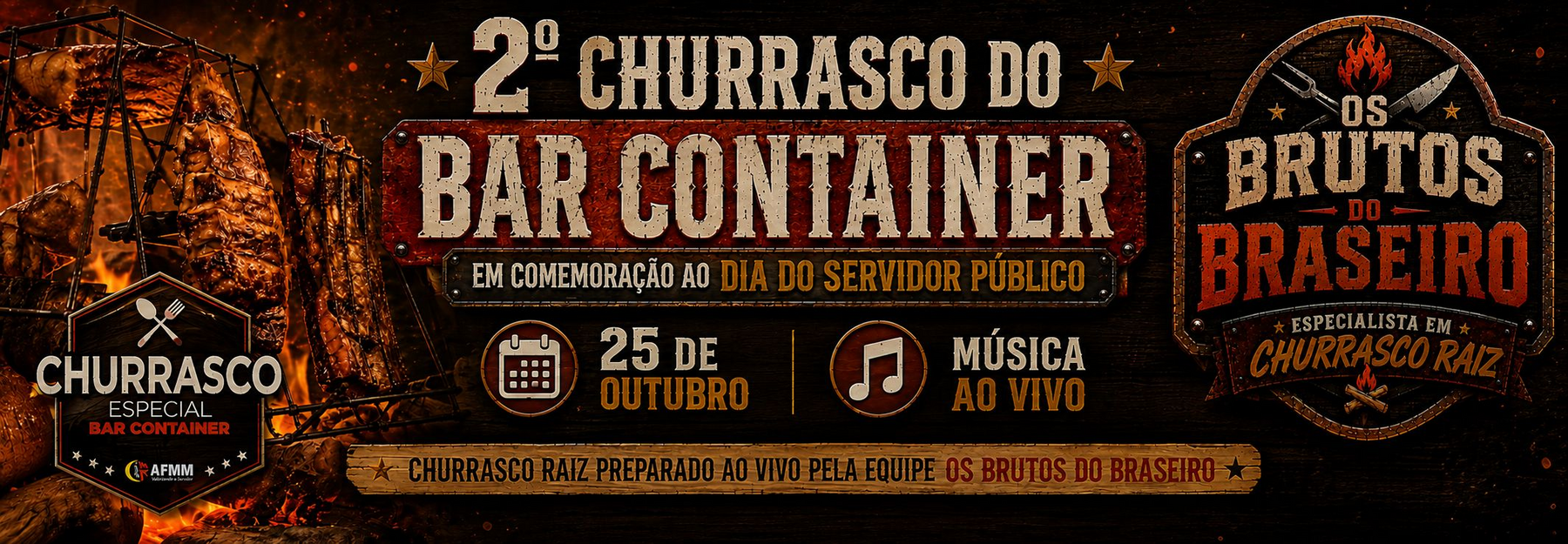 2� Churrasco  Bar Container