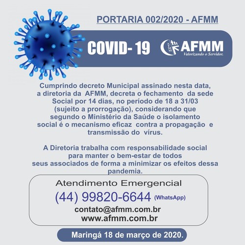 Portaria 002/2020