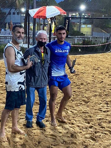 Ronald x Ney conquistam o Torneio Interno de Futev�lei da AFMM