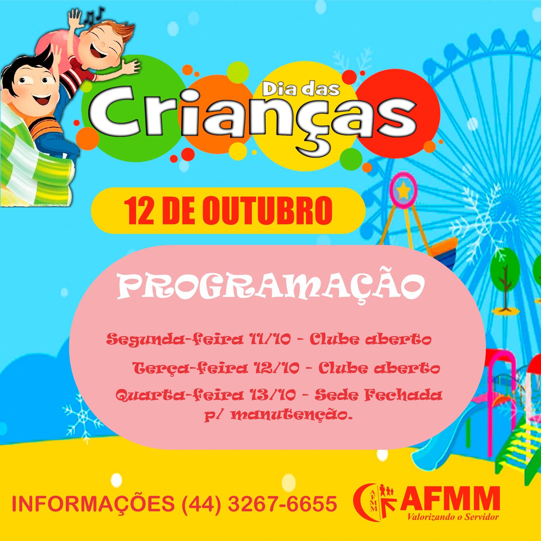 Programa��o de Feriado!