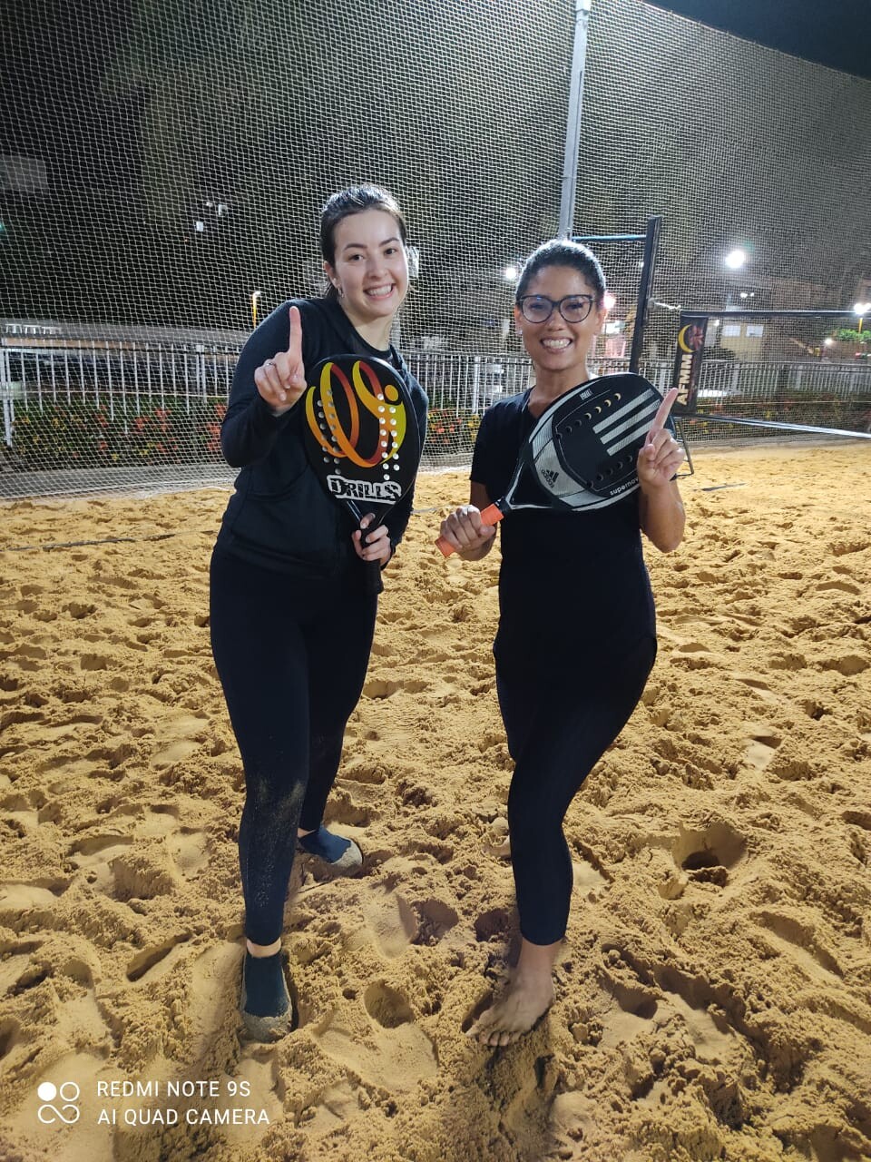 Maryllin e Marcelly� conquistam o t�tulo de campe�s do torneio de Beach T�nnis da AFMM