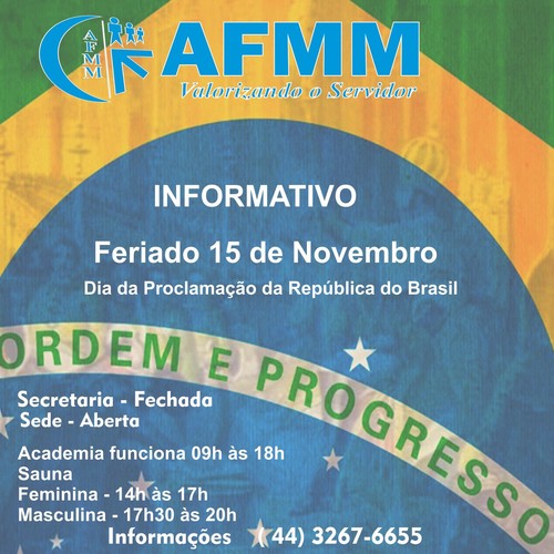 Feriado 15 de Novembro