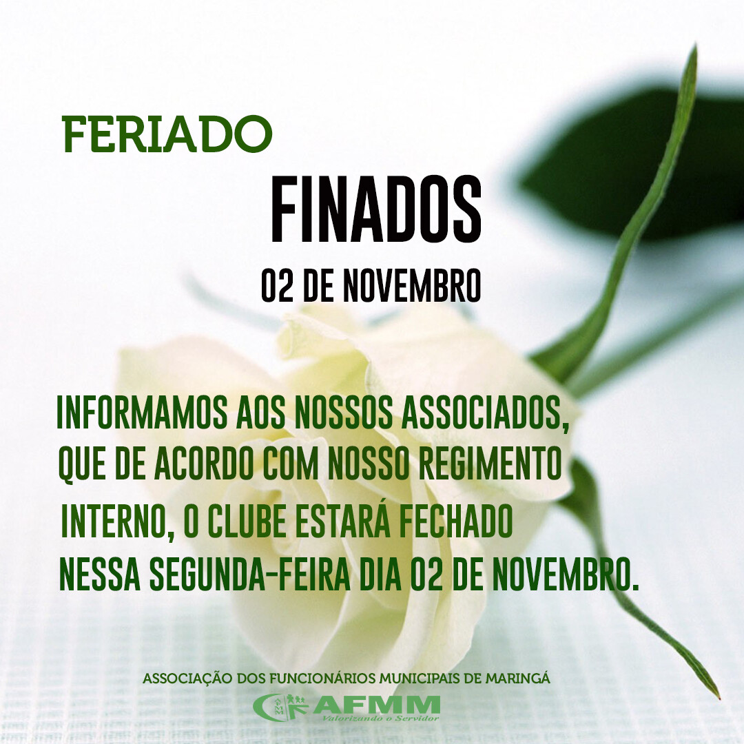 Feriado de Finados