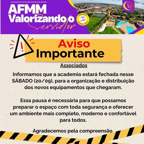 ACADEMIA FECHADA