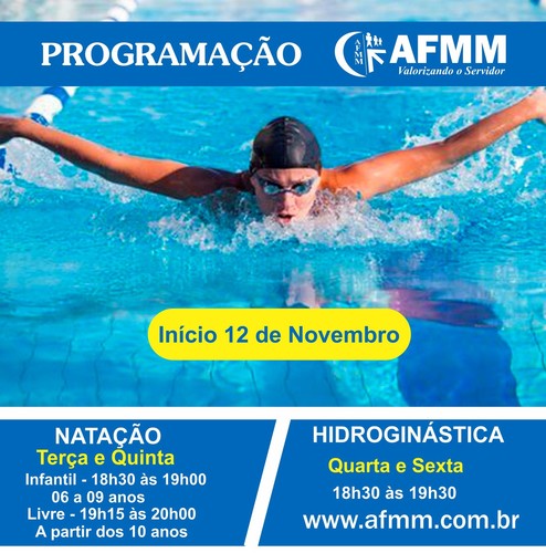 Programa��o para Nata��o e Hidrogin�stica
