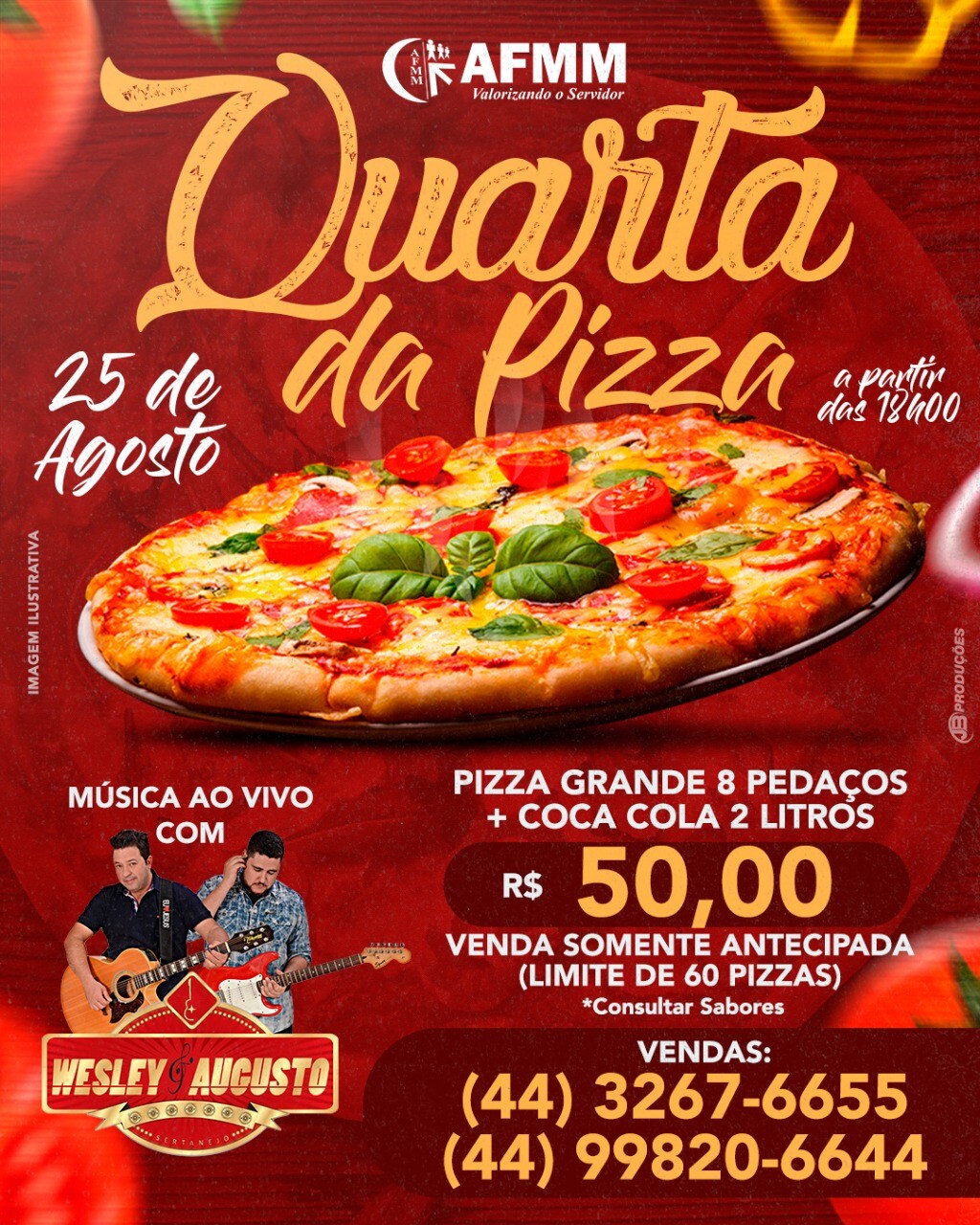 Que tal uma pizza ?