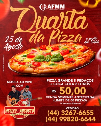 Que tal uma pizza ?