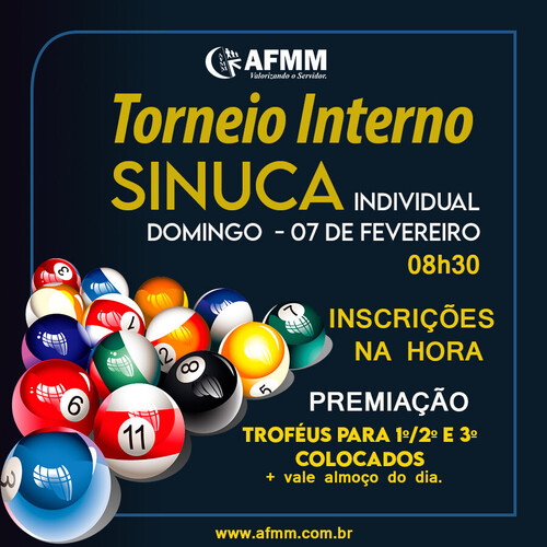 Torneio de Sinuca