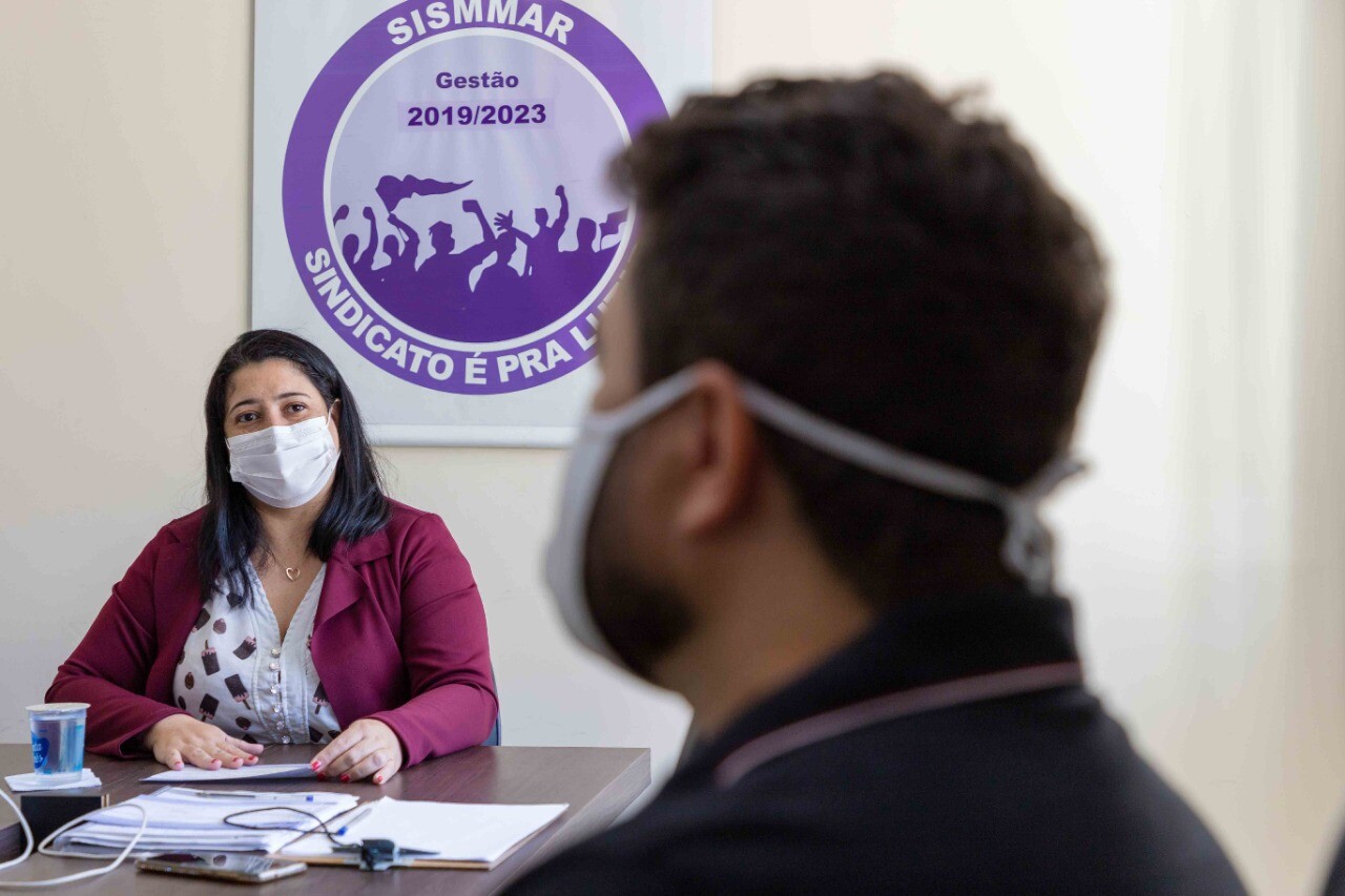 SISMMAR recebe representantes do cargo de Assessores Administrativos concursados