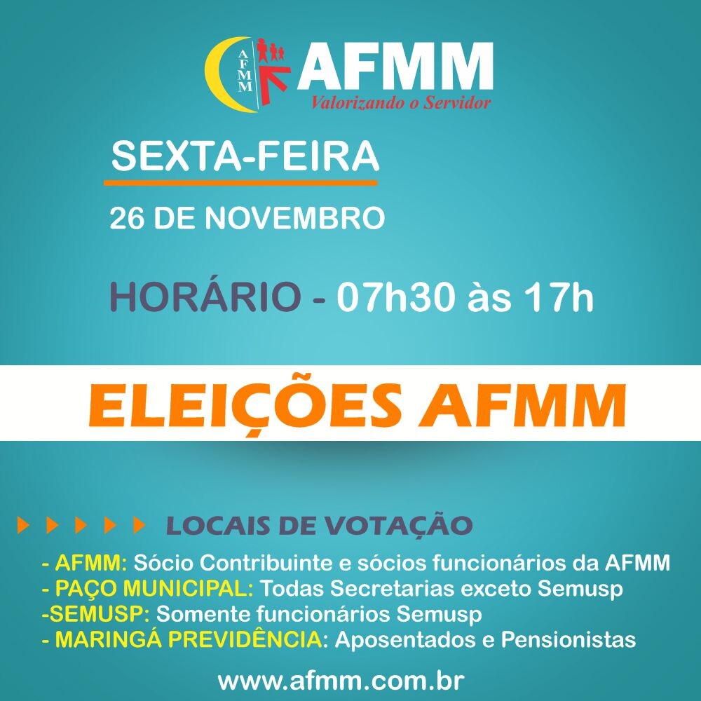 Elei��es na AFMM