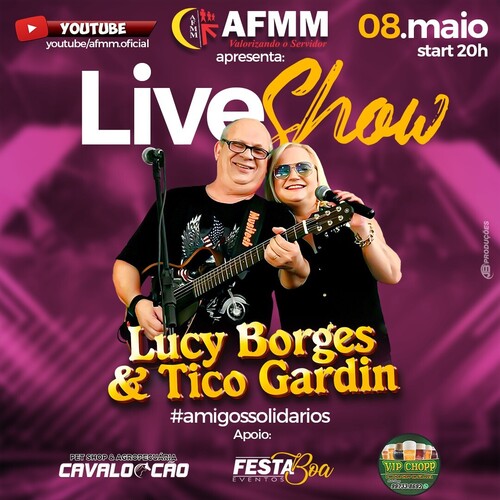 Live Show - Lucy Borges e Tico Gardin