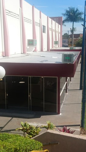 Climatizadores na Academia.